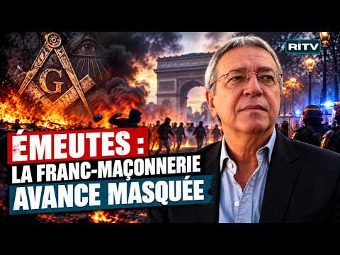 Émeutes, la franc maçonnerie avance masquée