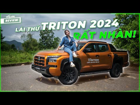 Lái thử Misubishi Triton Athlete 2024: 2.4L Bi-Turbo, thêm trợ lực điện, lái rất nhàn!