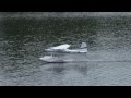 Cessna 185 Skywagon RTF RC Float Flight Review!  www.bananahobby.com!