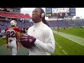 Fitzgerald gives ball to fan.AVI
