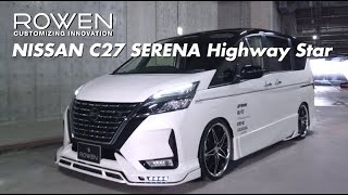 NISSAN C27 SERENA Highway STAR Bodykit by ROWEN JAPAN
