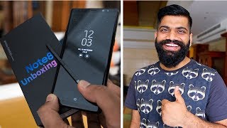Samsung Galaxy Note 8 Unboxing and First Look 🔥