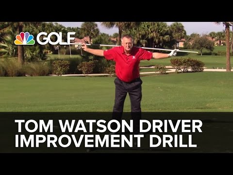 Tom Watson Driver Improvement Drill – SwingFix | Golf Channel