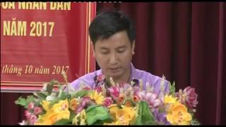 UBND phường Phương Đông tuyên truyền thủ tục cải cách hành chính tại khu Cầu Sến