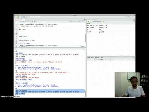 how to perform k-fold cross validation
