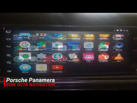 PORSCHE NEW PANAMERA ANDROID NAVIGATION