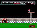 the gameplay of circus charlie for nes. created by konami.