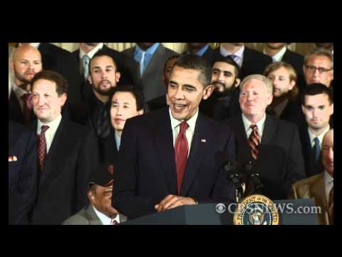 willie mays - President Obama took time off from the debt debate on Monday to welcome the World Champion San Francisco Giants to the White House.