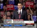 Barrack Obama SC Victory Speech Jan 26, 2008 -- part 1/2