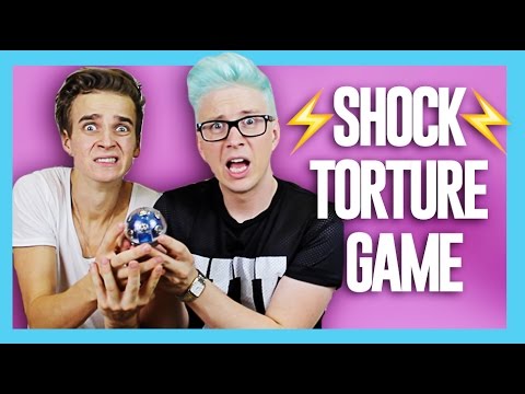 The Shock Torture Game (ft. Joe Sugg) | Tyler Oakley