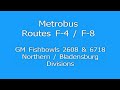 WMATA METROBUS #2608 & 6718 - PG PLAZA Bus Stop - ARCHIVE FOOTAGE