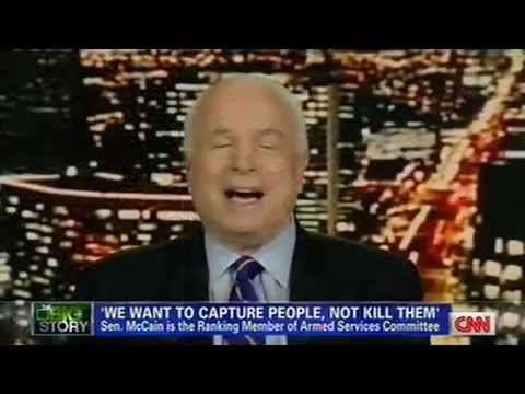 John McCain w/ Piers Morgan: Defends Critcism of Rand Paul Filibuster ~ CNN 3/8/2013