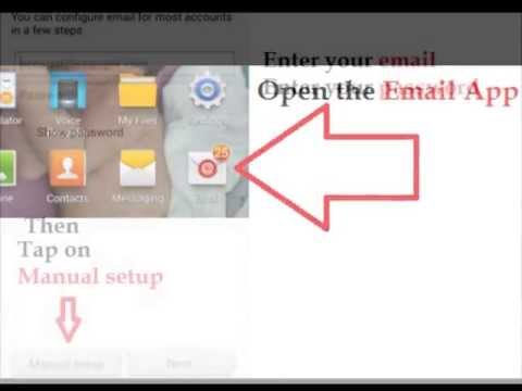 how to setup yahoo email on galaxy s