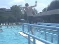 Crazy pool jumps Crazy pool jumps