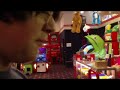 son playing ms. pacman at arcade ...thats bout it
