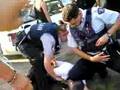 police violence against peaceful event organizers