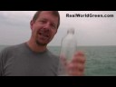 Green Bottled Water