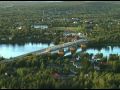 Train P 874 Crossing Suutarinkorva Bridge