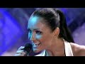 Albina and Meceda performing 'obmani no ostansya' at show 'Saterday Evening'(Субботний вечер)