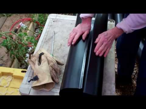 how to snap lock stove pipe