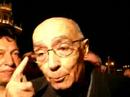José Saramago en la manifestación José Saramago en la manifestación