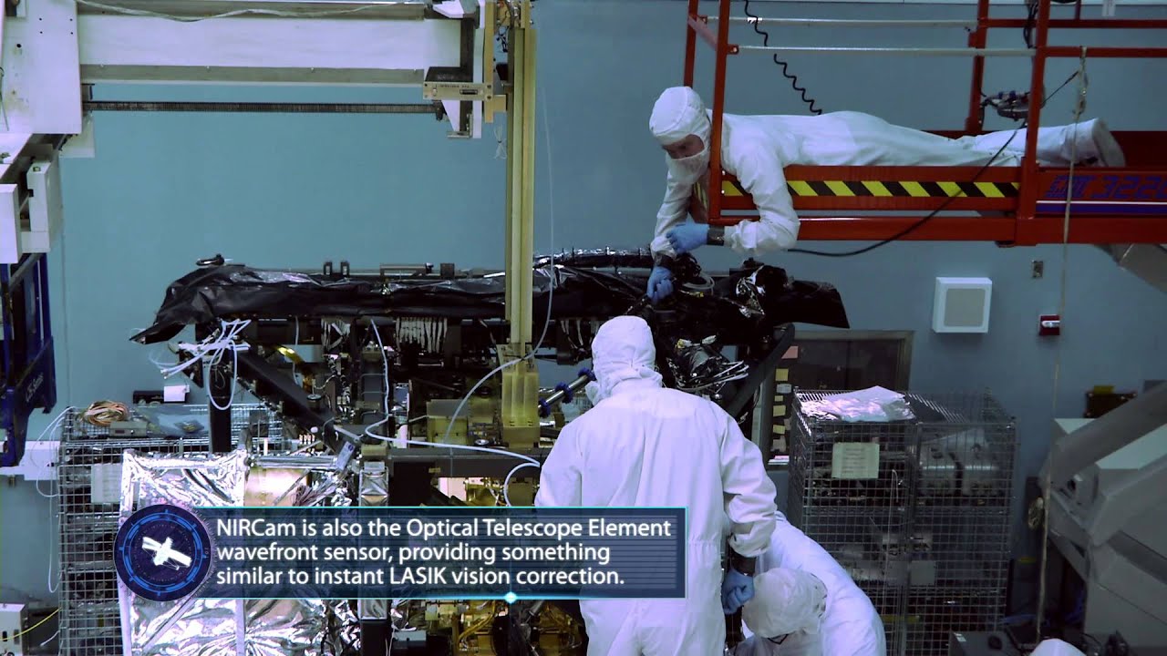 Специалисты JPL установили на телескоп имени Уэбба все основное научное оборудование. Фото.