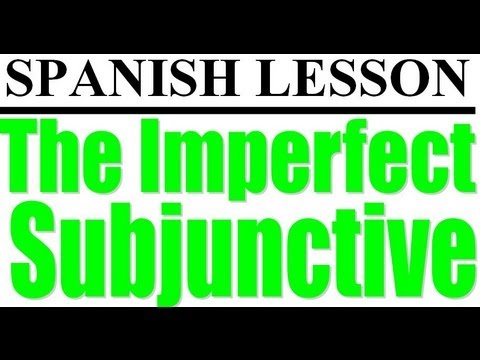 how to use the subjunctive in spanish