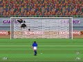 this was on the snes launch lineup in europe, makes sense due to the sports popularity. this game did very well in japan, and its not bad at all, taking on a somewhat odd 
