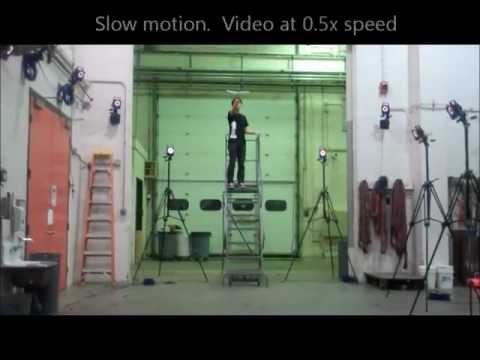 perching robot - First robotic/ autonomous perching of an MAV that resembles a bird in terms of articulated wings. A new result can be found at http://www.youtube.com/watch?v...