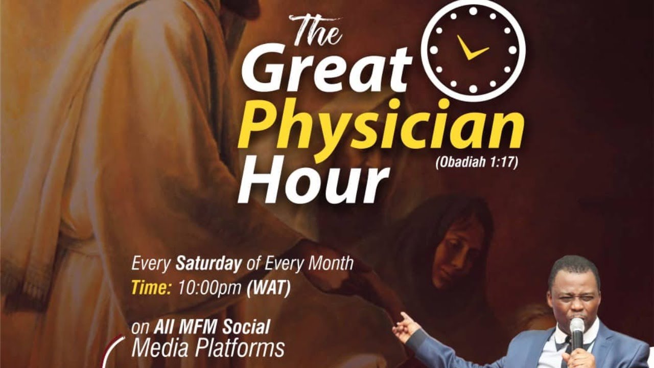 MFM Great Physician Hour 20th June 2020 by Dr D. K. Olukoya