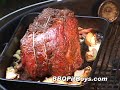 Standing Rib Roast Beef Recipe by the BBQ Pit Boys