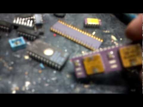 how to harvest precious metals from electronics