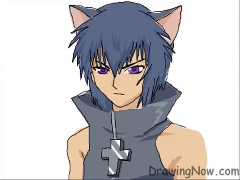 how to draw ikuto step by step