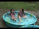 Emery Skye Reid and Jalia doing cheers