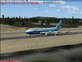 Flight Simulator X - B747-400 final @ KFHR FSX FS