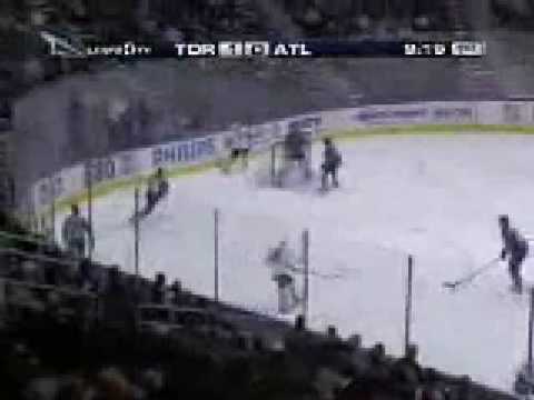 Jeremy Williams Goal # 5 12-22-08 Toronto Maple Leafs @ Atlanta Thrashers