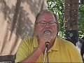 harvey thomas young aka tex thomas on vocals. jon blondell bass, frosty (barry smith) drums, erik hokkanen guitar, danny levin keyboard.
http://www.myspace.com/texthomasandhisdanglingwranglers