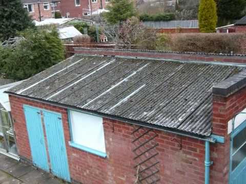 how to fix a leak in an asbestos roof