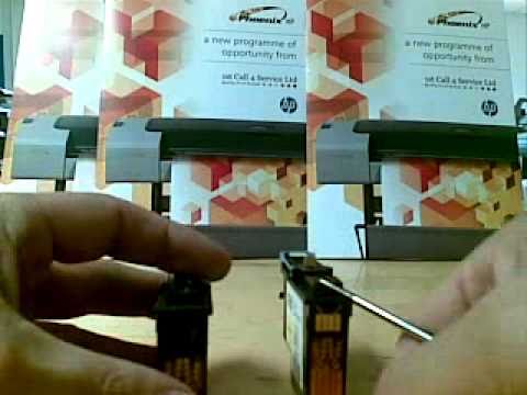 how to clean fuser input for hp 5500