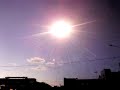 Novosibirsk. Summer. +23, The eclipse of the Sun.
