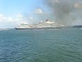 Cunard Queen Victoria being smoked by William C Daldy Cunard Queen Victoria being smoked by William C Daldy