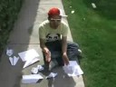 paper airplanes.