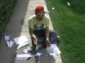 paper airplanes.