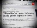 Detienen nuevamente a \"Miguelito\" Detienen nuevamente a \"Miguelito\"