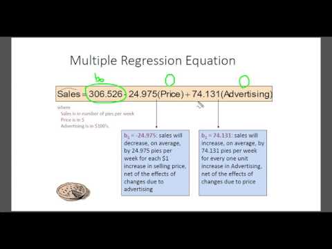 Multiple Regression Introduction (part 2 of 4)