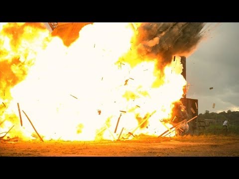 Explosion - Gav and Dan celebrate the release of Battlefield 4 by setting off the biggest explosion they have ever done. Check out Battlefield 4 here - http://bit.ly/Huu...