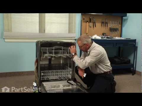 how to seal a dishwasher door