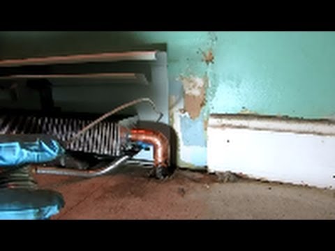 how to bleed old baseboard radiators