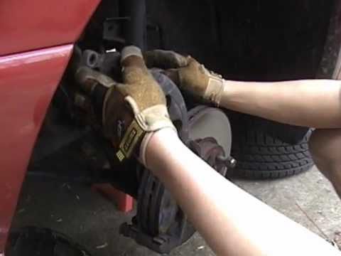 How to Inspect and Replace Front Disc Brake Pads on a Ford Windstar or Mercury Monterey Minivan