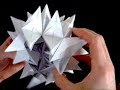 How to make an Origami Spiked Truncated Icosahedron How to make an Origami Spiked Truncated Icosahedron